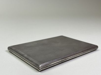 Asprey London - Etui en argent anglais.
Poids:...