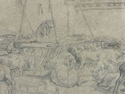 Charles JACQUE (1879-1959) attributed to...