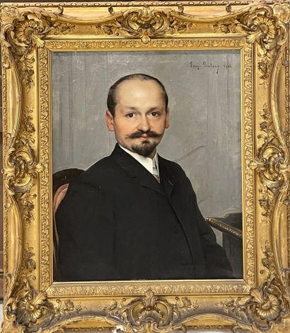 Eugène BULAND (1852-1927)
Portrait de Monsieur...
