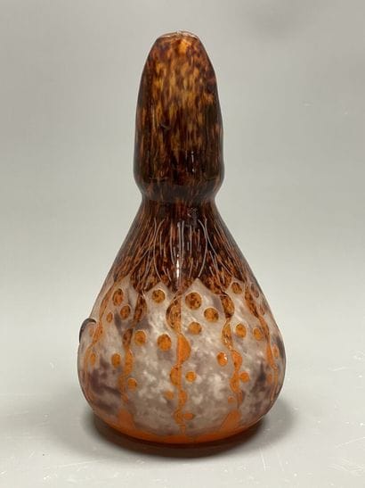 Le Verre Français
Grand pichet en verre marbré...