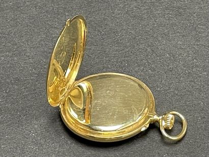 LONGINES - Gold pocket watch
Gold 750°/00
Gross...