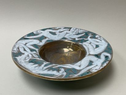 Edouard CAZAUX (1889 - 1974)
Cup with large...