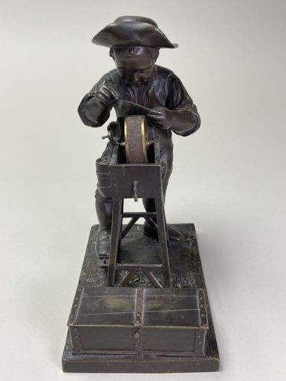 Charles MENNE (XIX)
Le petit remouleur.
Epreuve...