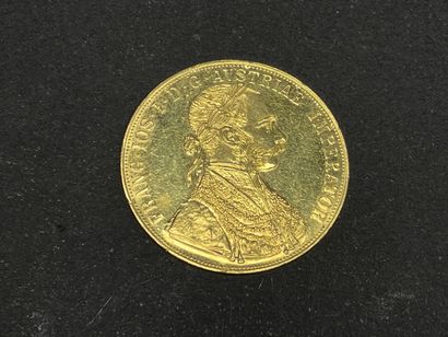 Austria - Gold coin of 4 ducats François...