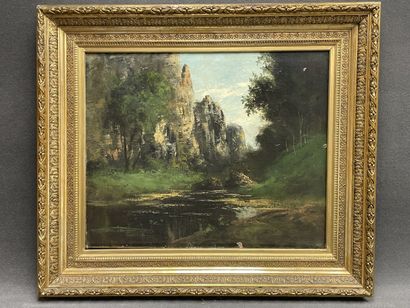 Gustave COURBET (1819-1877) et son atelier,...