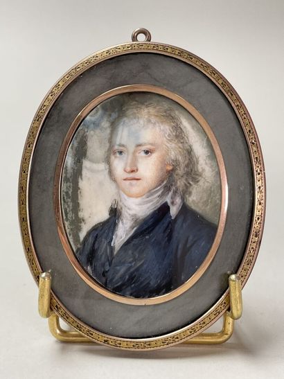 Ecole française début XIX°
Portrait de jeune...