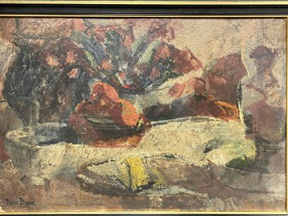Pierre BRUNE (1887-1956)
Nature morte 
huile...