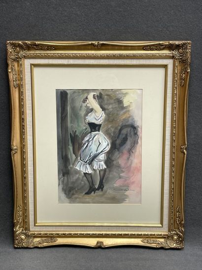 Louis BERTHOMMÉ-SAINT-ANDRÉ (1905-1977) 
Femme...