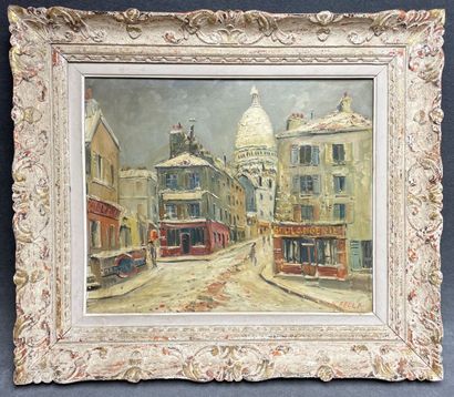 Charles FÉOLA (1917-1994)
Montmartre, le...