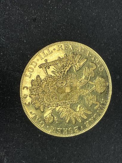 Austria - Gold coin of 4 ducats François...