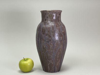 Alexandre BIGOT (1862-1927) 
Grand vase en...