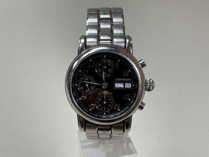 * MONTBLANC. 
Men's stainless steel bracelet...