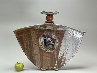 Vincent POTIER (1955-2011) 
Very large covered...