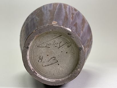 Alexandre BIGOT (1862-1927) 
Grand vase en...