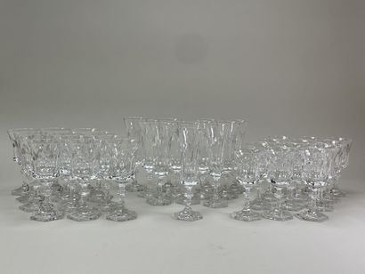 VILLEROY Service de verres en cristal, modèle...