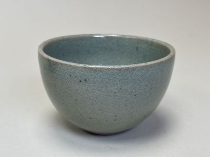 Paul BADIE (b. 1945). 
Four enamelled bowls
H....