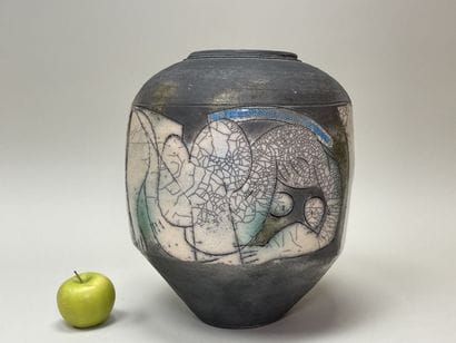 Eric ASTOUL born in 1954 - La Borne
Rare...