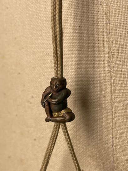 Inro with four boxes gilded lacquer said...