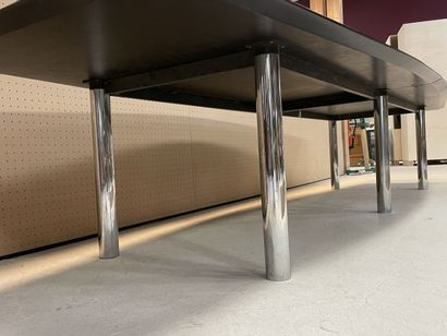 KNOLL
Grande table de réunion, Pieds cylindriques...