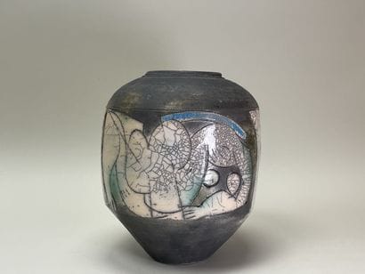 Eric ASTOUL born in 1954 - La Borne
Rare...