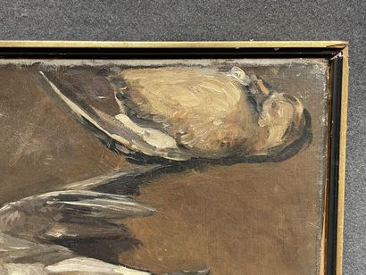Auguste LEPERE (1849-1918). 
Still life with...