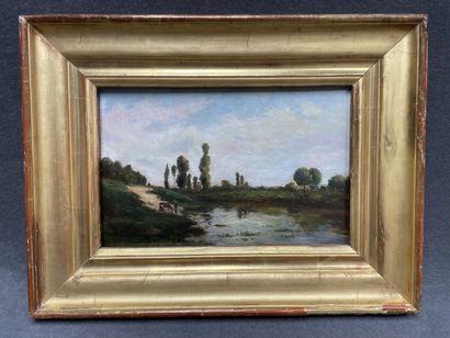 Charles François DAUBIGNY (1817-1878)
Cows...