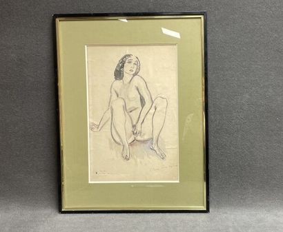 István BIAI-FÖGLEIN (1905-1974)
Femme hédoniste.
Dessin...