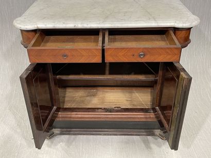 Buffet with two doors and two drawers, in...