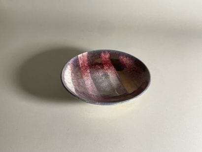 Paul BADIE (Born in 1945). 
Enamelled stoneware...