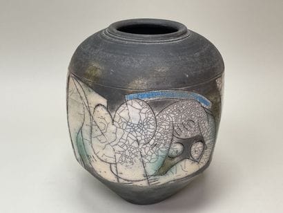 Eric ASTOUL born in 1954 - La Borne
Rare...