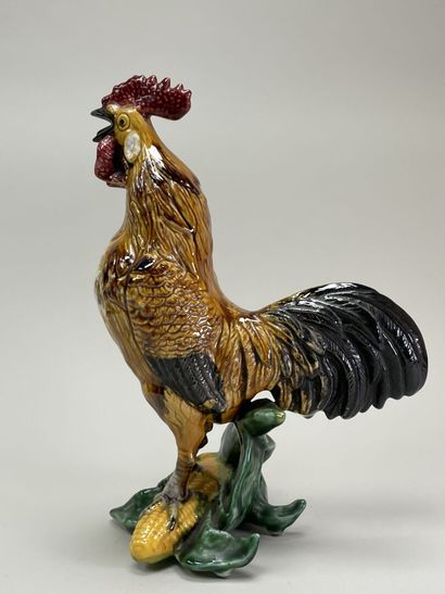 Ceramic rooster.
Mark on the reverse a number...