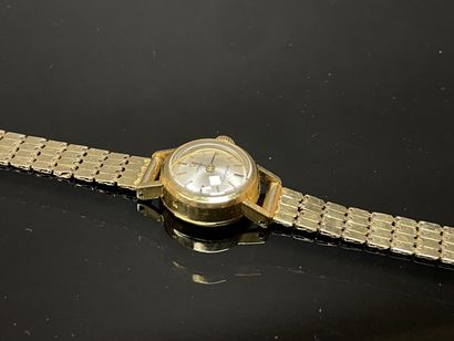 OMEGA Ladymatic ladies' wristwatch, gold...