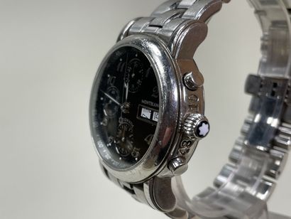 * MONTBLANC. 
Men's stainless steel bracelet...