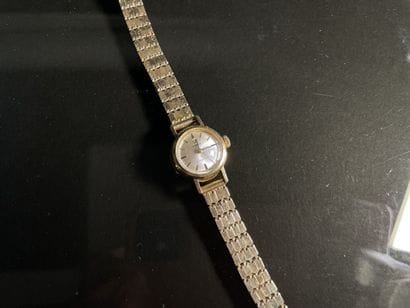 OMEGA Ladymatic ladies' wristwatch, gold...