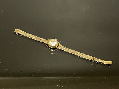 OMEGA Ladymatic ladies' wristwatch, gold...