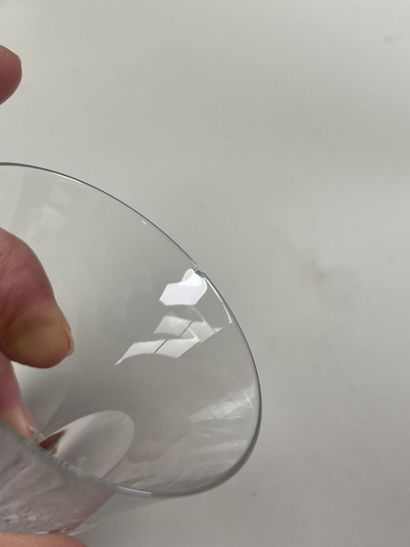 VILLEROY Service de verres en cristal, modèle...