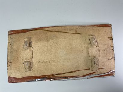 Vincent POTIER (1955-2011) 
Large stoneware...