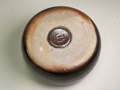 Gérald POTT (1936-) 
Two stoneware pebbles,...