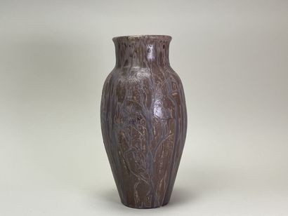 Alexandre BIGOT (1862-1927) 
Grand vase en...
