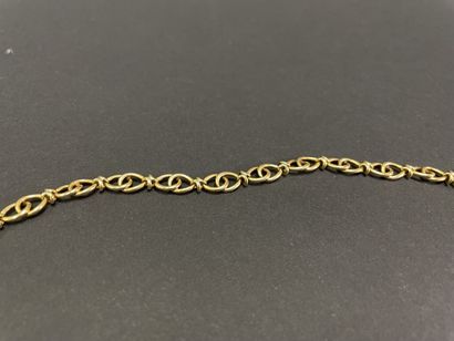 Watch chain transformed into a necklace,...
