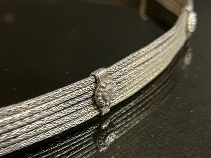 RAJASTHAN Ceinture en argent.
800°/00
L:...