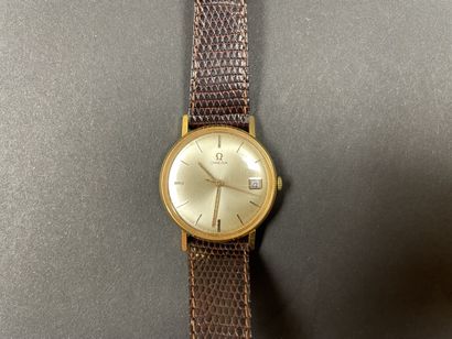 OMEGA Men's watch in gold, automatic movement,...