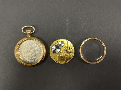 ZENITH Montre de gousset en or 750/00
D:...