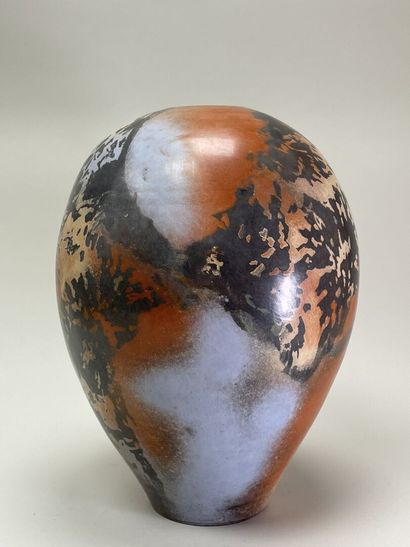 Sophie COMBRES (1960-2006) 
Large ovoid vase...
