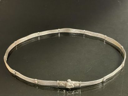 RAJASTHAN Ceinture en argent.
800°/00
L:...