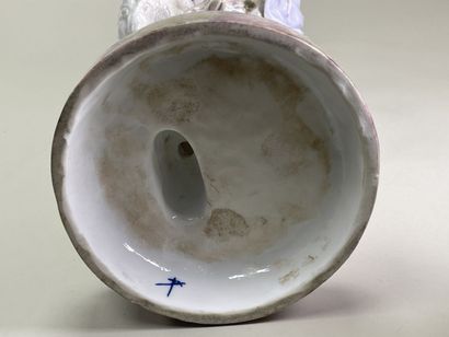 Large German porcelain sculpture from the...
