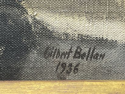 Gilbert BELLAN (1868-1951)
Vue de Paris depuis...