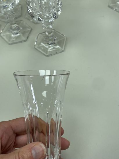 VILLEROY Service de verres en cristal, modèle...