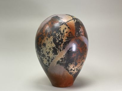 Sophie COMBRES (1960-2006) 
Large ovoid vase...