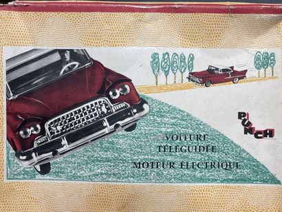PUNCH : voiture téléguidée rouge moteur électrique....